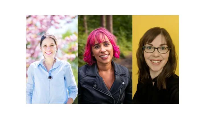 An image of three women