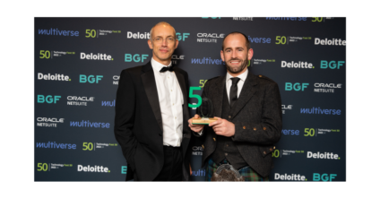 Amiqus named fastest growing tech business in Scotland at 2022 Deloitte Technology Fast 50 awards
