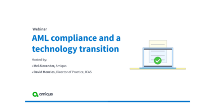 AML compliance and a technology transition