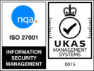 NQA ISO 27001 Logo - UKAS