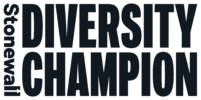logo for Stonewall Diversity Champion Black partnership