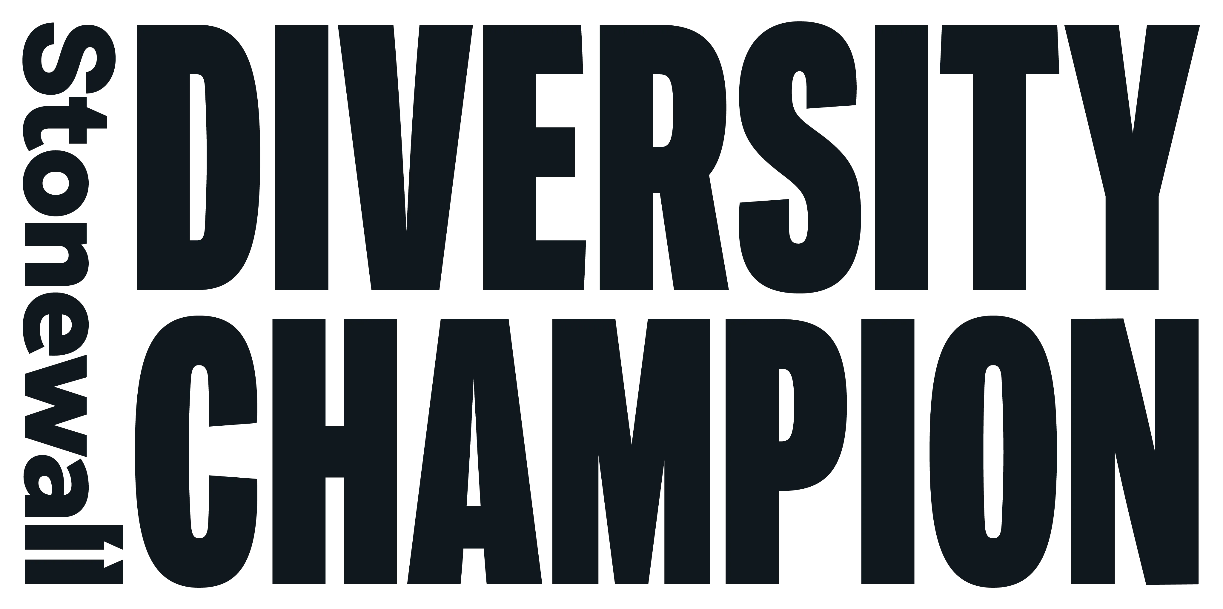 logo for Stonewall Diversity Champion Black partnership