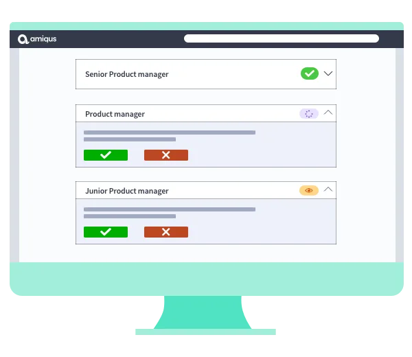 Illustrative graphic show the results of the Automated referencing check. Showing one reference has been submitted, one in progress and the other not started.