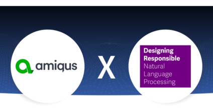 Amiqus Partners with the UK Research and Innovation Centre for Doctoral Training in Designing Responsible NLP