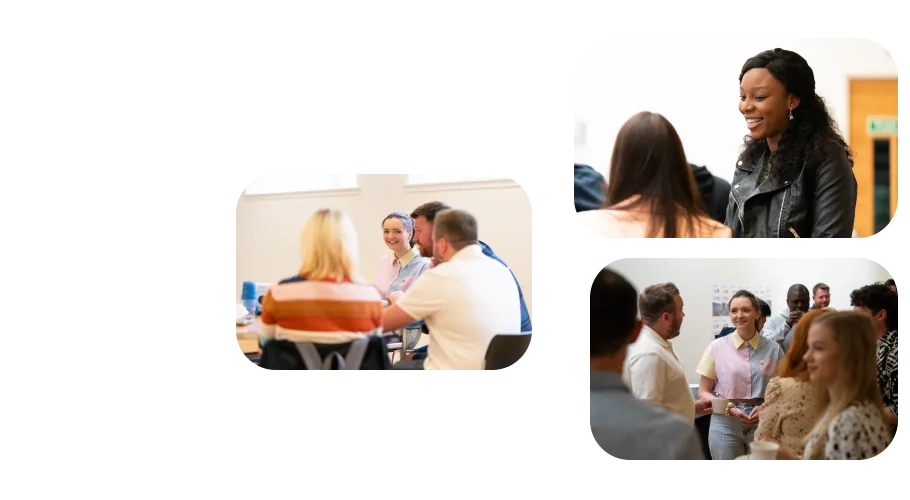 collage of images of Amiqus employees