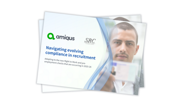 Amiqus white paper on navigating evolving compliance in recruitment