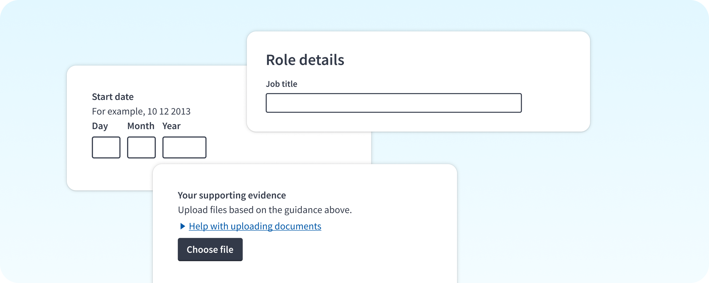 Automated Employment Referencing screenshots