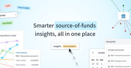 Introducing Source of Funds – Banking Insights: clearer, faster AML checks using Open Banking