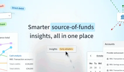 Smarter source of funds insights, all in one place